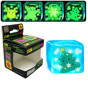 Cubo Sensorial de Juguete con Forma de Cubo de Hielo, de Rebote Lento, para Aliviar el Estrés Navideño y el Juego Sensorial - Product Image 3