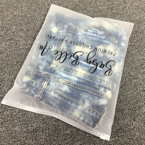Custom logo <strong>Personalised</strong> <strong>PE</strong> Clothes Zip Lock Poly <strong>Bags</strong> Zipper clear Plastic Packaging <strong>Bag</strong> - Product Image 6