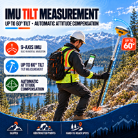 Récepteur GNSS RTK Hi-Target V200 IP68 multi-constellations avec WiFi et Bluetooth pour levés topographiques