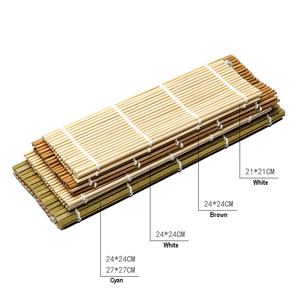 Vente en gros de tapis à <span class=keywords><strong>sushi</strong></span> en bambou tapis à roulettes en bambou pour <span class=keywords><strong>sushi</strong></span> fabricant 9.5 pouces carré pour débutant kit de <span class=keywords><strong>sushi</strong></span> - Product Image 2