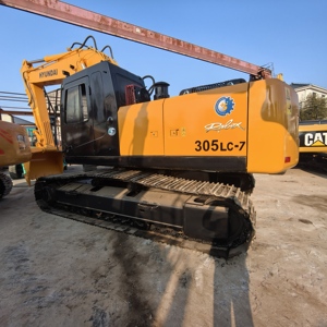 Excavadora Hyundai 305lc-7 de Segunda Mano en Buen Estado, Excavadora de Orugas Hyundai 305lc Usada en Venta - Product Image 6