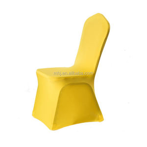 Nouvelle conception 2025, housse de chaise en spandex pour <span class=keywords><strong>mariage</strong></span>, fête, banquet, 180g - Product Image 4