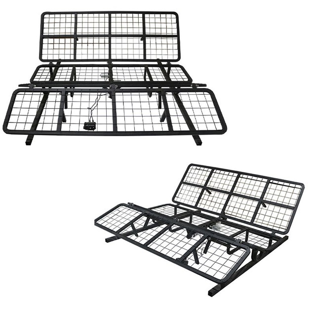 WF Wholesale Home and Hotel Bedroom Furniture Use Bed Frame Smart Bed Leg Adjustable Electric Retractable King Size Bed and Base