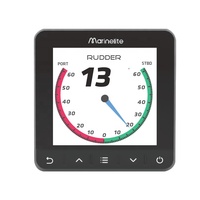 Instrument multifonction DC 24V pour l'électronique marine Lecteur de vitesse du vent de voile de 4.2 pouces Pare-brise étanche IPX7 pour bateaux