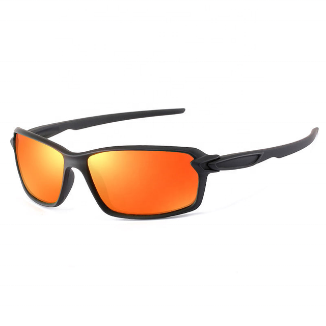 Adult Outdoor Sports Sunglasses with UV Resistant Polarized Bicycle Glasses, Equipped with Tac Lenses and Resin Frame