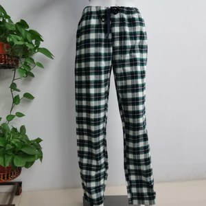 Custom <strong>Mens</strong> Womens Printed Cotton Elastic Waist Drawstring Check Casual <strong>Pyjama</strong> Bottoms Trouser <strong>Pants</strong> - Product Image 3