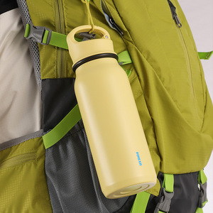 PINKAH Vaso Térmico de Acero Inoxidable de 470 ml, Aislamiento al Vacío, 6-12 Horas de Aislamiento Térmico, Tapa Antiderrames Ecológica para Exteriores - Product Image 5