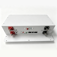 Boîtier de batterie LiFePO4 51.2V 16S DIY pour cellules prismatiques 280Ah 314Ah, montage mural, avec BMS et écran LCD