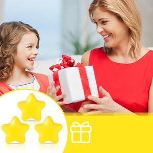 Hot Sale Customized Logo Star Shaped Stress Ball PU Foam <b>Squishy</b> Star Kids Toy Outdoor Ball Toy - Product Image 6