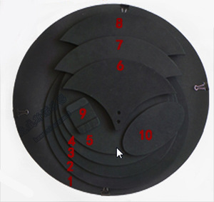 Black Bass Snare <span class=keywords><strong>Drum</strong></span> Sound <span class=keywords><strong>off</strong></span> Mute Silenciador Drumming Practice <span class=keywords><strong>Pad</strong></span> Set - Product Image 2