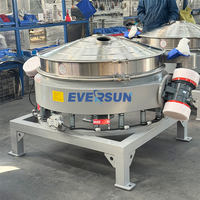 304 Edelstahl Lebensmittelqualität Feinpulver-Sortiermaschine Industrielles Durchlaufsieb