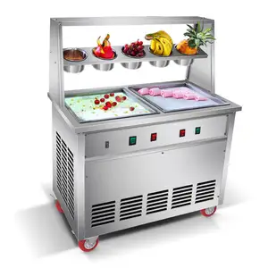 Commercial frozen yogurt machine Fried Ice Cream Machine Widely used Stir-fried yogurt machine