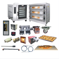 Four Commercial Mini Pizza à Pont Unique, Gaz et Électrique, 1 ou 2, 3 Plateaux, Bas Prix, Vente en Gros, Personnalisé, Fabricant de Shenzhen