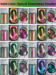 Polvere Pigmentata Super Camaleonte Ottica per Vernici Auto/Resina Epossidica/Acquerelli/Artigianato Fai-da-Te, Pigmento Cromato Intenso con Effetto Cangiante - Product Image 3