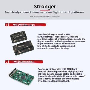 Altímetro de Largo Alcance Yteq de 1000 m con Radar de Microondas de 24 GHz, Interfaces CAN/UART/RS485, Precisión de 0.05 m para Helicópteros VTOL y UAV - Product Image 3