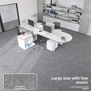 <span class=keywords><strong>Tapis</strong></span> de sol commercial tissé <span class=keywords><strong>à</strong></span> la machine, résistant <span class=keywords><strong>à</strong></span> la saleté, facile <span class=keywords><strong>à</strong></span> nettoyer, couverture de grande surface, insonorisation, <span class=keywords><strong>tapis</strong></span> pour salles de billard - Product Image 5