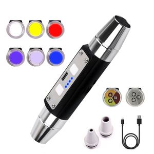 Lampe torche LED rechargeable pour gemmes, lumière d'évaluation du jade, lampe de détection de bijoux super lumineuse, indice de protection IP33, pile bouton - Product Image 1