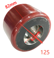 Meistverkaufte Hochwertige PU-Gabelstaplerreifen für Hangcha Heli EP Noblelift Xilin Ersatzteile Lastrollen Vordere Anbauteile Neu