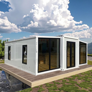 An ninh đúc sẵn sống mở rộng container nhà thép cấu trúc prefab biệt thự nhà di động casas prefabricadas - Product Image 1