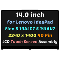 Écran tactile LCD 14 pouces pour Lenovo IdeaPad Flex 5 14ALC7 5 14IAU7, résolution 2240x1400