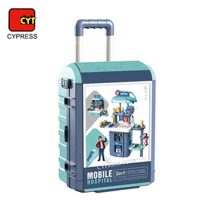 <span class=keywords><strong>Jouet</strong></span> Enfant 3 EN 1 Valise Trolley Semblant Docteur Jouets Enfants Médecin Kit Médical Pour Enfants - Product Image 6