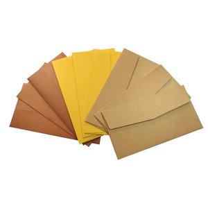 Buste <span class=keywords><strong>in</strong></span> Carta Kraft Perlata Colorata e Cartoncino Personalizzate per Inviti di Compleanno, Laurea e Baby Shower, <span class=keywords><strong>Corrispondenza</strong></span> Aziendale - Product Image 1