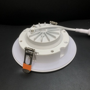 Luminaria LED Empotrable de 4 Pulgadas y 12W con Certificación ETL, <span class=keywords><strong>ES</strong></span> y FCC, Ángulo de Haz de 60° ° 3500K4500K5500K6000K5CCT AC100-277V0-10V Regulable Hermético para Lugares Húmedos 1100LM - Product Image 5