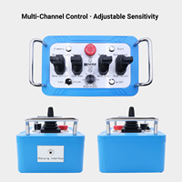 Control Remoto Hidráulico NOMI de 4 Palancas, CC 12-24V, IP67, Alcance de 500M, para Grúa de Cubierta Marina
