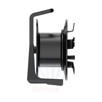 Enrouleur de câble TPU/PE à fibre optique portable compatible WiFi Connecteur à faisceau étendu à 4/6/8/12 noyaux Bobine de tambour en plastique tactique blindée