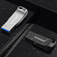 AUGAOKE GJUS81 Clé USB musicale rotative la moins chère pour ordinateur portable 128 Go 32 Go 64 Go 16 Go 8 Go