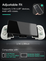 Manette DATA FROG X3 pour PUBG Mobile, manette de jeu avec joystick et gâchettes à effet Hall, manette de jeu Android