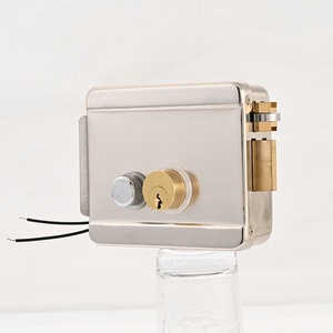 Cerradura Electrónica <span class=keywords><strong>de</strong></span> Alta Resistencia <span class=keywords><strong>de</strong></span> Acero Inoxidable con Cilindro <span class=keywords><strong>de</strong></span> Latón, Operada con Llave, Control Eléctrico Silencioso <span class=keywords><strong>para</strong></span> Puerta <span class=keywords><strong>de</strong></span> Seguridad - Product Image 4