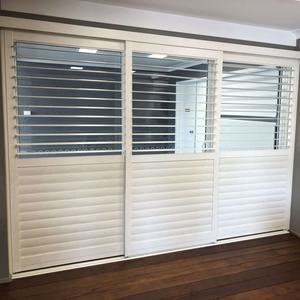 High Quality Sliding Door And <strong>Shutter</strong> <strong>Plantation</strong> <strong>Shutter</strong> For Home Decoration PVC <strong>Plantation</strong> <strong>Shutter</strong> - Product Image 4