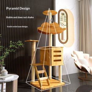 Papan panjatan hemat ruang kecil, papan panjatan kucing minimalis, Platform panjat tebing, bingkai tempat tidur, papan garuk terintegrasi - Product Image 5