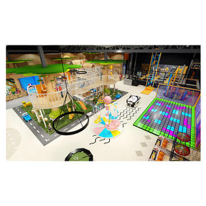 Casa de simulación de madera personalizada, patio de recreo interior, juego de rol para jardín de infantes y preescolar con Hospital, barbería - Product Image 4