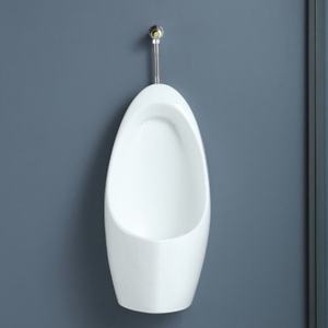 Orinatoio a parete con supporto da pavimento in ceramica con tecnologia di sensori Premium - Product Image 2