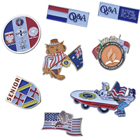 Badges de pays en émail doux et dur, épingles de revers, Badges magnétiques, drapeaux de pays, vente en gros