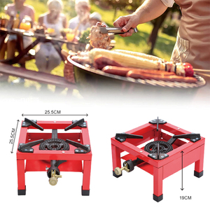 Réchaud à <span class=keywords><strong>gaz</strong></span> portable <span class=keywords><strong>pour</strong></span> le camping en plein air, brûleur unique, fonte, allumage piézoélectrique - Product Image 5