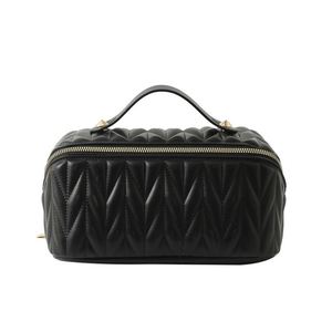 Hot Selling Vintage <b>Large</b> Capacity Plastic Zipper Makeup Cosmetic Bag Women | Fashion Travel Organizer | Custom <b>Pillow</b> Design - Product Image 3