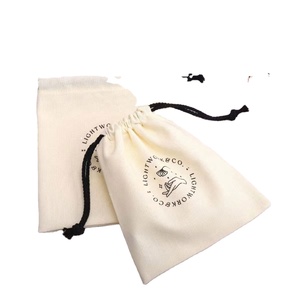 Sac à poussière en coton et lin personnalisé avec impression numérique couleur pour l'emballage de chaussures, sac à cordon pour cadeau promotionnel, pochette pour chaussures - Product Image 1