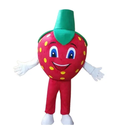 Costumi di frutta per bambini costume di fragola rossa cosplay in vendita