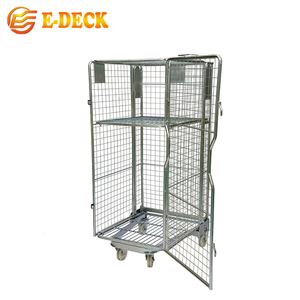 รถเข็นซักผ้าแบบพับได้สำหรับโรงแรมมีการประชุมเชิงปฏิบัติการเคลื่อนย้ายได้ - Product Image 3