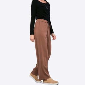 <span class=keywords><strong>Pantalon</strong></span> de jogging imprimé en velours <span class=keywords><strong>Pantalon</strong></span> à cordon de serrage pour <span class=keywords><strong>femme</strong></span> <span class=keywords><strong>Pantalon</strong></span> en lin à jambe large pour <span class=keywords><strong>femme</strong></span> - Product Image 2