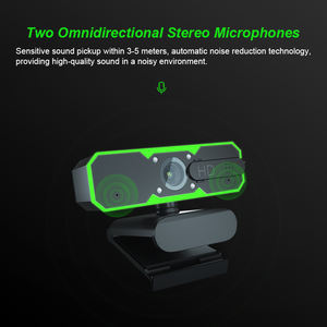 Anywii Nueva llegada 1080p 60fps USB Webcam Ventas calientes HD 1080p Webcam con cubierta y micrófono Sensor de imagen CMOS - Product Image 4