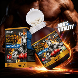 Grosir kapsul Herbal kualitas tinggi ekstrak tiram kapsul energi pria Maca akar Maca pil Boost pria - Product Image 1