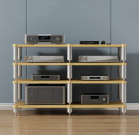 DK-015 amplificateur de puissance HIFI, armoire d'amplificateur, support Audio, meuble TV, absorption des chocs