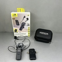 Microphone sans fil KMP-153 pour diffusion en direct, avec clip de col, bouton ANC ENC, mini microphone sans fil pour karaoké