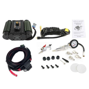 <span class=keywords><strong>Compresseur</strong></span> d'air métallique à double cylindre sans huile pour voitures tout-terrain, DC 12V, montage par étincelle - Product Image 2