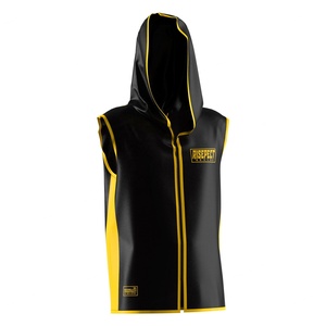 Sudadera sin Mangas Personalizada para Boxeo, MMA, Gimnasio, Entrenamiento, con Capucha, Corte Musculoso, Ropa Deportiva para Hombre - Product Image 5