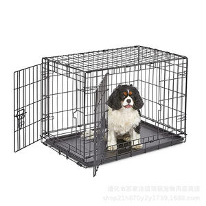 Vente chaude <span class=keywords><strong>Amazon</strong></span> 2024 ube <span class=keywords><strong>Cage</strong></span> de clôture mentale portable et durable pour animaux de compagnie pour niche à chien Cages pour animaux de compagnie - Product Image 2